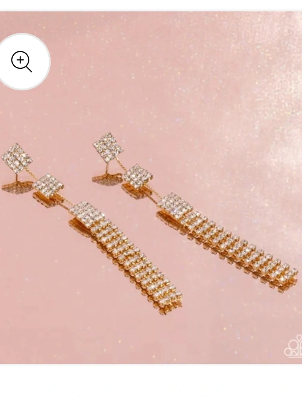 ⚪️💎⚪️ “FIERCELY FREE-FALLING” GOLD POST EARRINGS ~ PAPARAZZI❗️ ⚪️💎⚪️